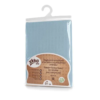 Produktbild von BMB Kinderwagentuch mit Gummizug 50x70, Baby Blau