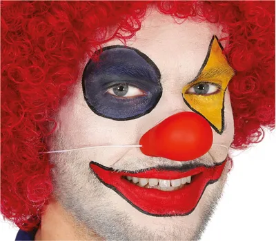 Produktbild von Künstliche rote Clownsnase aus Latex