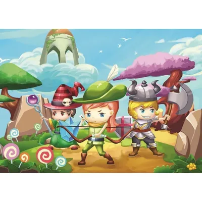 Obrázok produktu pre ART PUZZLE Puzzle Traja malí hrdinovia 50 dielikov