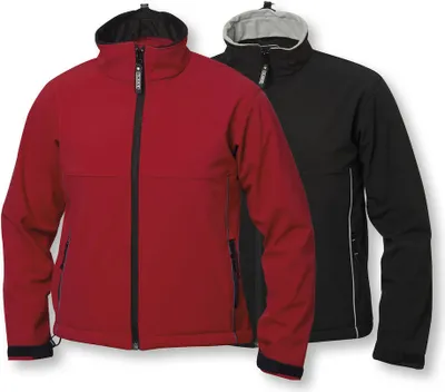 Produktbild von Clique Kinder Softshelljacke Jungen Mädchen Outdoor Jacke Regenjacke Windjacke, Farbe:Schwarz, Größe:110/120