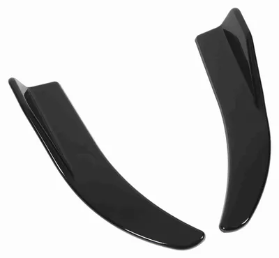 Obrázok produktu pre 2 kusy zadného spojlera do batožinového priestoru, dĺžka 41,5 cm, znižuje odpor vzduchu, univerzálny spojler do batožinového priestoru, vhodný pre automobily, čierna lesklá farba