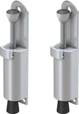 Produktbild von BASI - Türfeststeller - SET - 2x TFS 25 - Edelstahl-Optik - 2x7704-0025