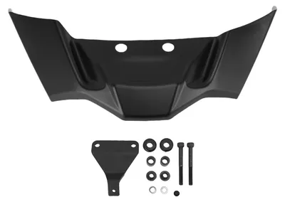 Productafbeelding van Motordeksel voor, aerodynamische, minimalistische vleugelverspreider, downforce-spoiler, vervanging voor S1000R M1000R, matzwart