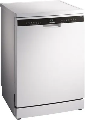 Produktbild von Siemens iQ300 SN23HW05ME, Freistehend, Standardgröße (60 cm), Weiß, Schwarz, Tasten, 1,75 m