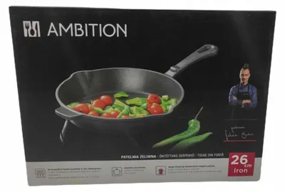 Produktbild von Ambition IRON Traditionelle Gusseisenpfanne 26 cm