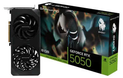 Productafbeelding van GeForce RTX 5050 Ghost 8GB (met DLSS 4, 3x DisplayPort, 1x HDMI 2.1)