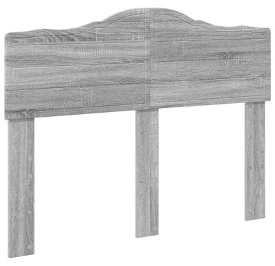 Image de Tête de lit vidaXL en bois composite gris Sonoma