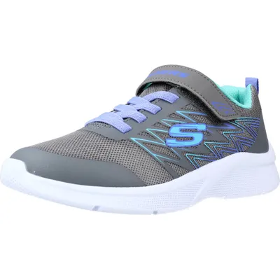 Produktbild von Skechers Microspec Sportschuhe Kinder Sneaker Trainingsschuh Grau Freizeit, Schuhgröße:27 EU