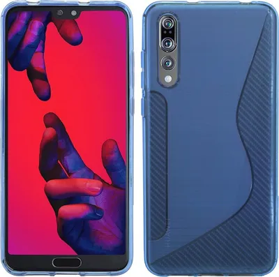 Produktbild von Huawei P20 Pro Handy Silikon Schutzhülle Cover Case Blau