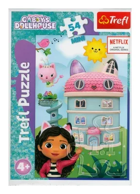 Zdjęcie produktu dla Puzzle 54 Mini Koci Domek Gabi Wzor 4