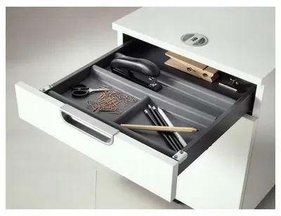 Produktbild von IKEA SUMMERA Schubladenorganizer Anthrazit 44x37cm