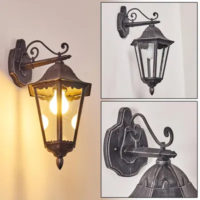 Produktbild von Ganna »Ganna« Außenwandlampe abwärts in antikem Look