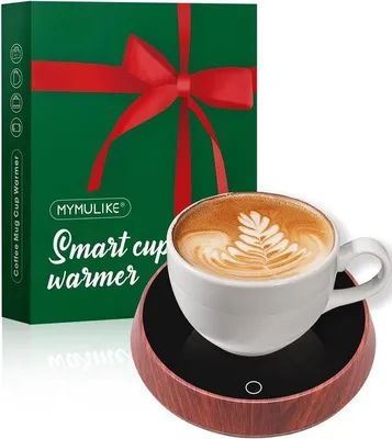 Image de Chauffe-café électrique à 3 niveaux de température - Idéal pour le café, le thé, le chocolat chaud et le lait