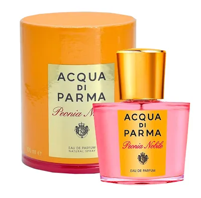 Zdjęcie produktu dla Acqua di Parma Peonia Nobile, Kobiety, 100 ml, Butelka jednorazowa, Czarny pieprz, Malina, Black Pepper, Raspberry Accord, Frezja, Geranium, Piwonia, Różowy