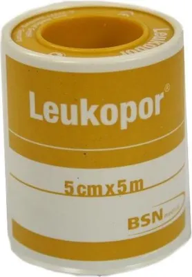 Produktbild von Leukopor 5 cmx5 m 1 St