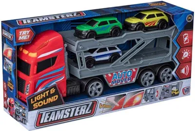 Produktbild von Abschleppwagen mit Autos Dumel Fleet City Sounds 36cm