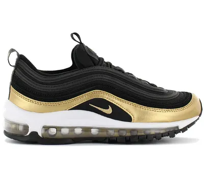 Produktbild von Nike Air Max 97 - Damen Schuhe Schwarz-Gold 921522-014 , Größe: EU 36