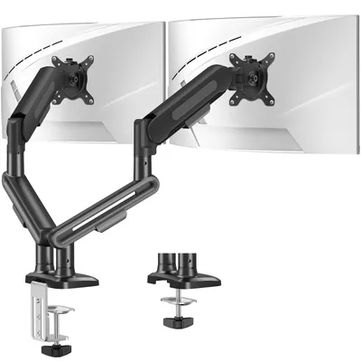 Immagine prodotto di Supporto monitor a due bracci - Per schermi da 13 a 34 pollici - Capacità massima: 12 kg