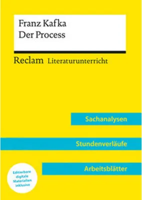 Produktbild von Franz Kafka: Der Process (Lehrerband) | Mit Downloadpaket (Unterrichtsmaterialien)
