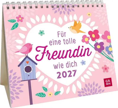 Produktbild von Mini-Kalender 2027: Für eine tolle Freundin wie dich