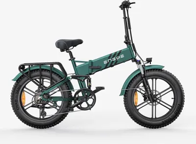 Image de Vélo Électrique - Pneus 20 Pouces 52V16Ah Batterie Autonomie 110KM - Vert