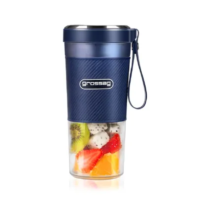 Obrázek produktu pro grossag Dobíjecí mixér na smoothie to-go, modrý / článek 1381 MX 10.09