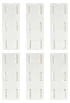 6er Set selbstklebende Power-Strip-Halterung, Wandmontage