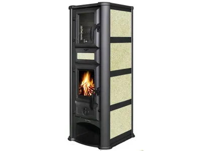 Obrázek produktu pro TIM SISTEM, krbová kamna na TP Lederata Plus ECO 8,2 kW béžová