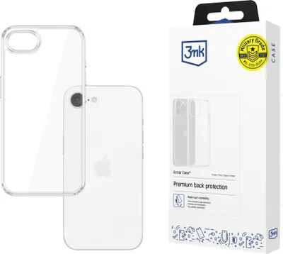 Obrázok produktu pre 3mk - Armor Case ochranný obal na iPhone 16e - priehľadný