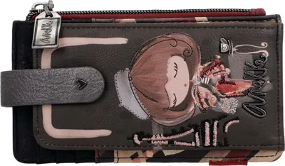 Immagine prodotto di Anekke porta carte di credito Mademoiselle Card Holder Multicolor marrone