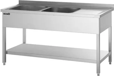 Imagen del producto de Bartscher Spülcenter 700, modelo B1800, con 2 cubetas