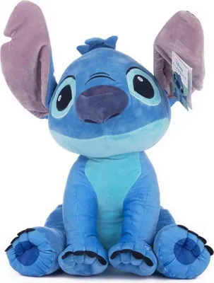 A plush toy of the character Stitch from Disney's Lilo & Stitch.