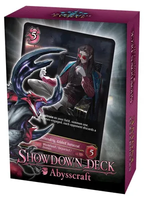 Produktbild von Asmodee Kartenspiel Shadowverse Showdown Deck Abysscraft Fantasy