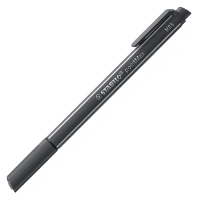 Zdjęcie produktu dla STABILO 488/97 Pióro kulkowe STABILO pointMax, czarno-szare