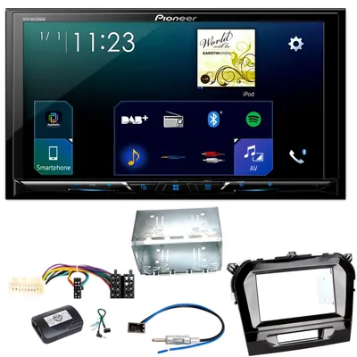Produktbild von Pioneer SPH-DA230DAB CarPlay DAB+ Android Auto Einbauset für Suzuki Vitara LY