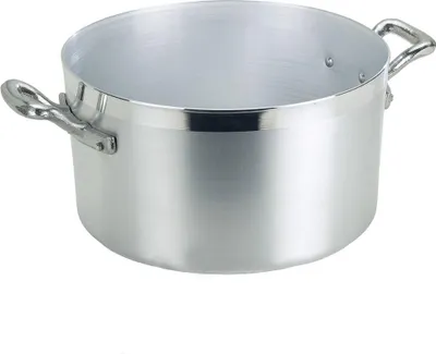 Image de Agnelli Pentole Casserole à deux poignées 38 cm gris Marmite