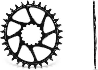 Obrázok produktu pre Garbaruk E*thirteen Boost Oval Chainring Silver 34t Silver 34t