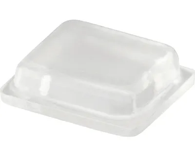 Obrázek produktu pro Tlumič nárazu 10x10x2,5mm, transparentní, 4 ks