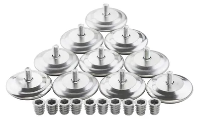 Produktbild von SOTECH Verstellfuß MOBILIA Ø 50 mm M8x15 – inkl. Einschraubmuffe (10er Set)