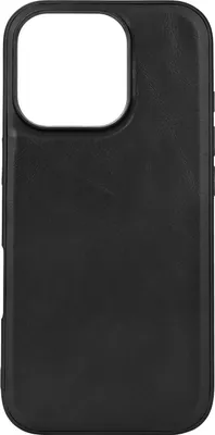 Produktbild von BUFFALO Backcover Leder MagSeries iPhone 16 Pro Schwarz