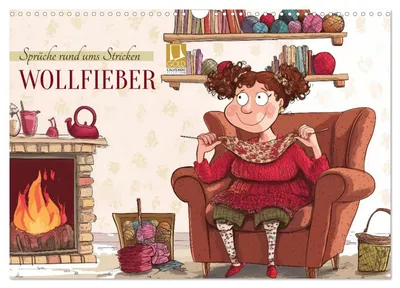 Produktbild von Kalender 2027 · US-Version · Wollfieber (Wandkalender 2027 17 Zoll × 12 Zoll Querformat), CALVENDO 12-Monats-Wandkalender