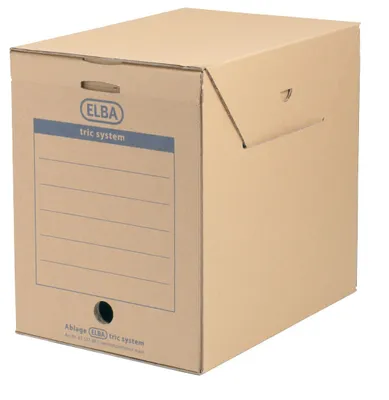 Immagine prodotto di ELBA archive box maxi sistema tric, marrone naturale