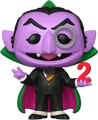 Produktbild von Funko FK86235 - Sesamstraße POP! TV Vinyl Figur The Count 9 cm - Neu