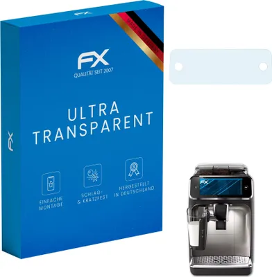 Produktbild von atFoliX FX-Clear 2x Schutzfolie kompatibel mit Philips 5400 Series (EP5447/90) Displayschutzfolie