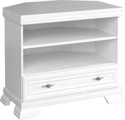 Produktbild von TV-Unterschrank Sentis 09, Farbe: Kiefer Weiß - 77 x 86 x 61 cm (H x B x T)
