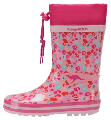 Produktbild von KangaROOS Jungen Mädchen K-Summerrain Stiefel, Daisy pink/Frost pink Leo, 30 EU