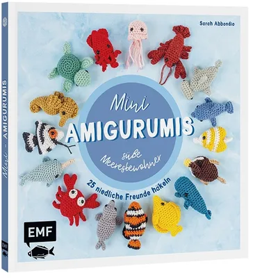Produktbild von Mini-Amigurumis - süße Meeresbewohner