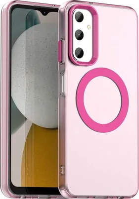 Produktbild von Magnetisch Hülle für Samsung Galaxy A05S, Schlank Durchscheinend Matt Stoßfest Handyhülle Rot