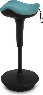 Produktbild von Ergonomischer Stehhocker Atmungsaktiver Sitz-Steh-Hocker Blau