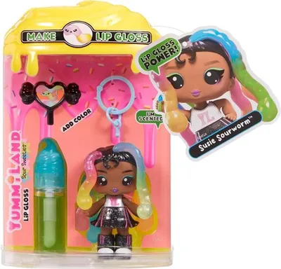 Immagine prodotto di Yummiland Lip Gloss Doll Sour Sweeties - Sasha Sourworms